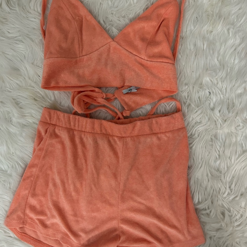 Fashion Nova Two-Piece Lounge Set